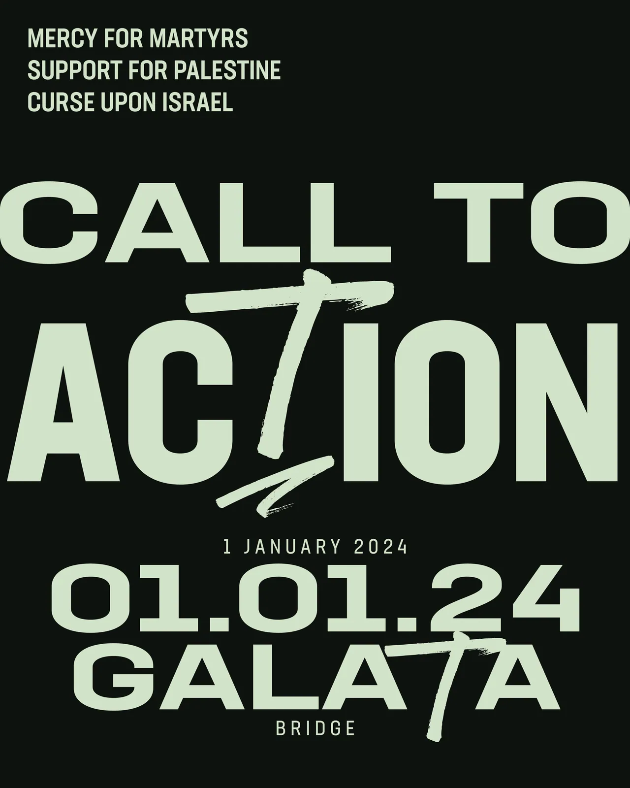 Poster for Palestine by Tarık Akın