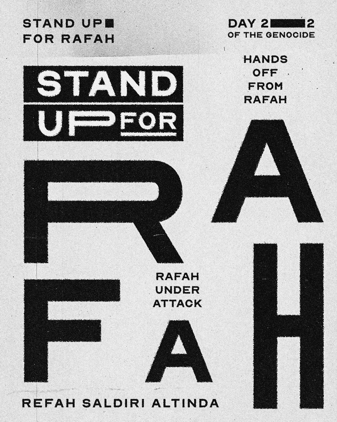Poster for Palestine by Tarık Akın